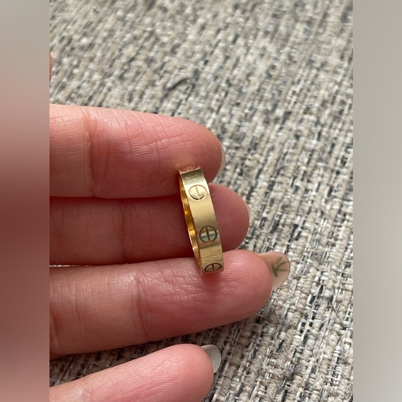 Cartier love ring